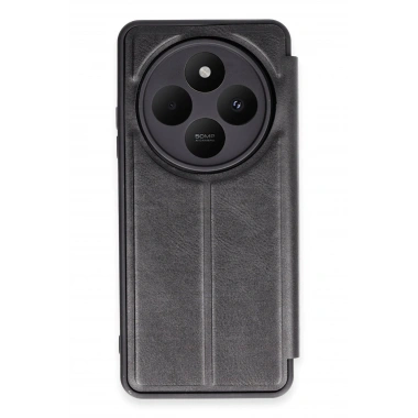 Mey İthalat® Redmi 14C Kılıf Flip Cover - Siyah