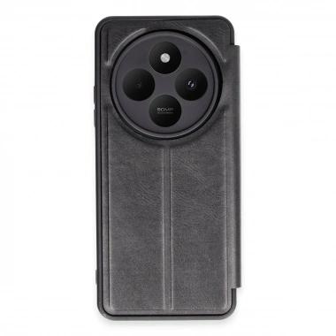 Mey İthalat® Redmi 14C Kılıf Flip Cover - Siyah