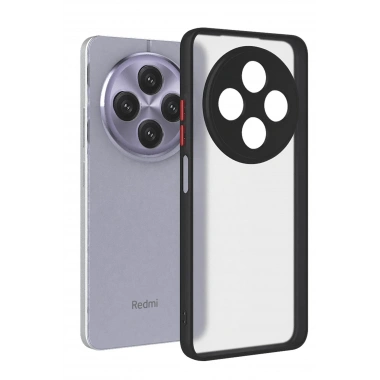 Mey İthalat®   Redmi 14C Kılıf Montreal Silikon Kapak - Siyah