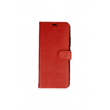 Mey İthalat®   Redmi 14C Kılıf Trend S Plus Kapaklı Kılıf - Kırmızı