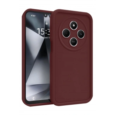 Mey İthalat®   Redmi 14C Kılıf Viera Silikon - Bordo