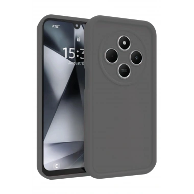 Mey İthalat®   Redmi 14C Kılıf Viera Silikon - Gri