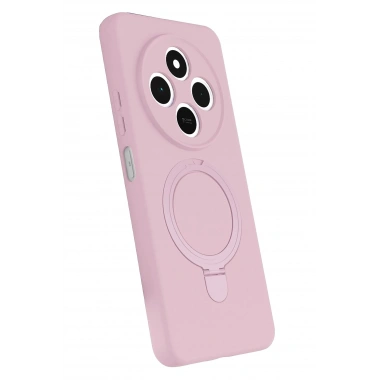 Mey İthalat®   Redmi 14C Regal Magsafe Standlı Kapak - Açık Pembe