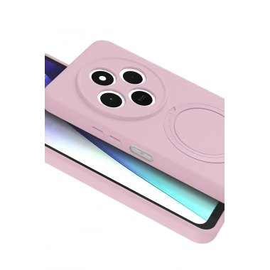 Mey İthalat®   Redmi 14C Regal Magsafe Standlı Kapak - Açık Pembe