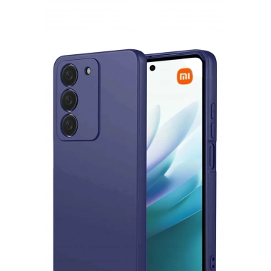 Mey İthalat®   Redmi 15 4G First Silikon - Lacivert