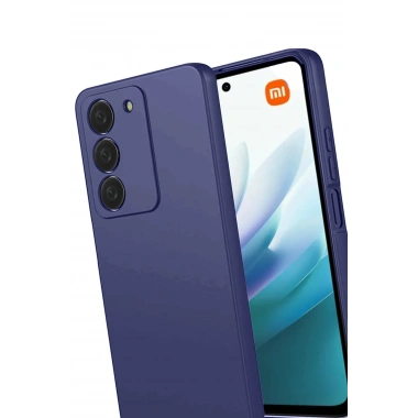 Mey İthalat®   Redmi 15 4G First Silikon - Lacivert