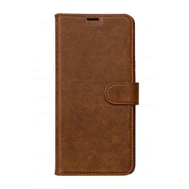 Mey İthalat®   Redmi 15 5G Trend S Plus Kapaklı Kılıf - Taba