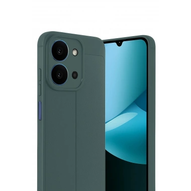 Mey İthalat®   Redmi 15C 4G Auto Focus Kapak - Koyu Yeşil