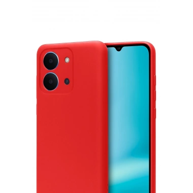 Mey İthalat®   Redmi 15C 4G First Silikon - Kırmızı