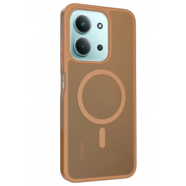 Mey İthalat®   Redmi 15C 4G Jota Magsafe Kapak - Çöl Titanyum