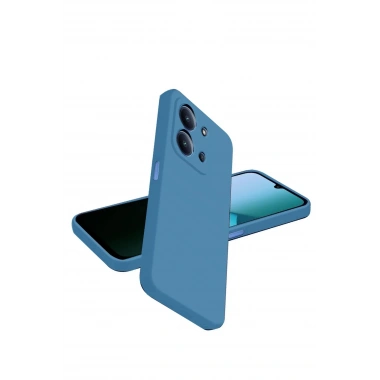 Mey İthalat®   Redmi 15C 4G Nano içi Kadife Silikon - Mavi