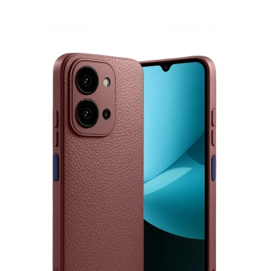 Mey İthalat®   Redmi 15C 4G Thermax Silikon Kılıf - Bordo
