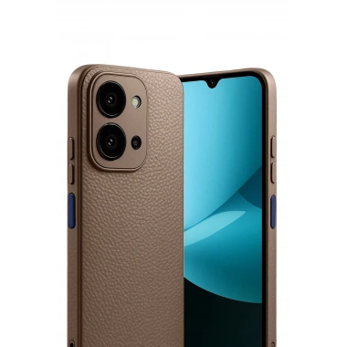 Mey İthalat®   Redmi 15C 4G Thermax Silikon Kılıf - Kahverengi