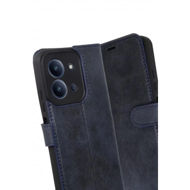 Mey İthalat®   Redmi 15C 4G Trend S Plus Kapaklı Kılıf - Lacivert