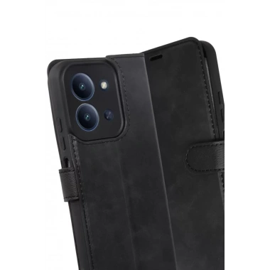 Mey İthalat®   Redmi 15C 4G Trend S Plus Kapaklı Kılıf - Siyah