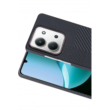 Mey İthalat®   Redmi 15C 4G Vega Magsafe Kapak - Siyah