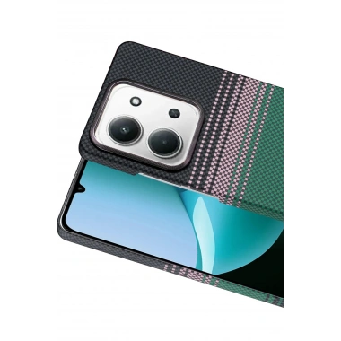 Mey İthalat®   Redmi 15C 4G Vega Magsafe Kapak - Yeşil