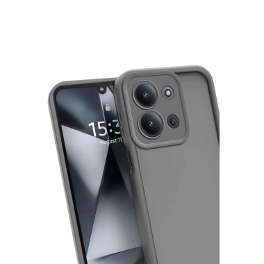 Mey İthalat®   Redmi 15C 4G Viera Silikon - Gri