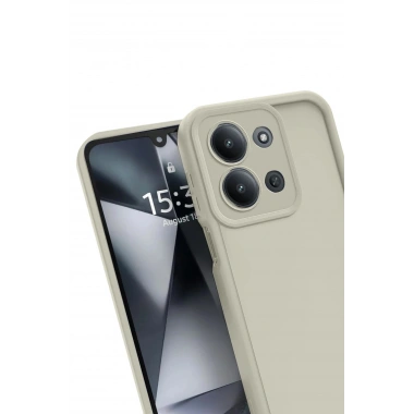 Mey İthalat®   Redmi 15C 4G Viera Silikon - Krem
