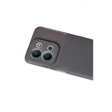 Mey İthalat®   Redmi 15C 5G Auto Focus Karbon Kapak - Gri