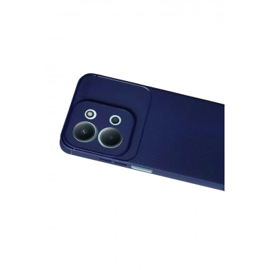 Mey İthalat®   Redmi 15C 5G Auto Focus Karbon Kapak - Lacivert