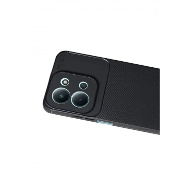 Mey İthalat®   Redmi 15C 5G Auto Focus Karbon Kapak - Siyah