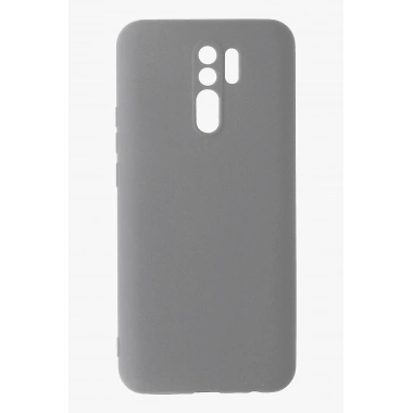 Mey İthalat®   Redmi 9 Kılıf Nano içi Kadife Silikon - Gri