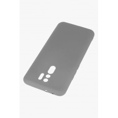 Mey İthalat®   Redmi 9 Kılıf Nano içi Kadife Silikon - Gri