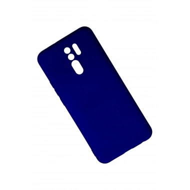 Mey İthalat®   Redmi 9 Kılıf Nano içi Kadife Silikon - Lacivert
