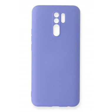 Mey İthalat®   Redmi 9 Kılıf Nano içi Kadife Silikon - Lila