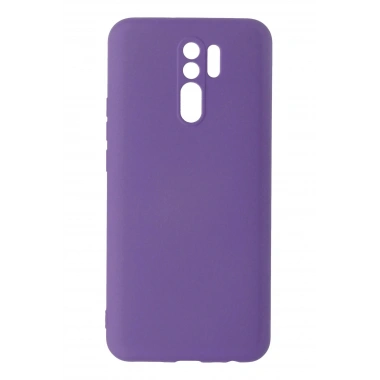 Mey İthalat®   Redmi 9 Kılıf Nano içi Kadife Silikon - Mor