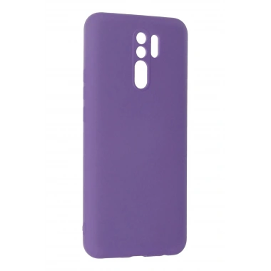 Mey İthalat®   Redmi 9 Kılıf Nano içi Kadife Silikon - Mor