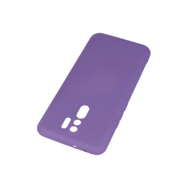 Mey İthalat®   Redmi 9 Kılıf Nano içi Kadife Silikon - Mor