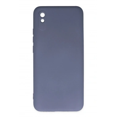 Mey İthalat®   Redmi 9A Kılıf Nano içi Kadife Silikon - Gri