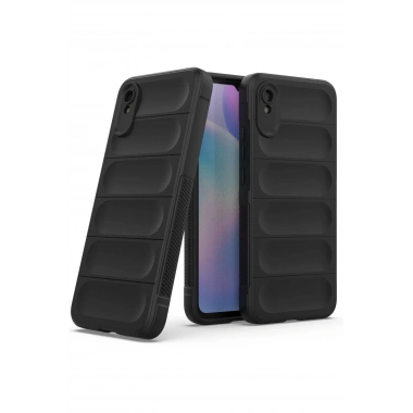Mey İthalat®   Redmi 9A Kılıf Optimum Silikon - Siyah