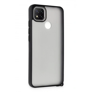Mey İthalat®   Redmi 9C Kılıf Elegant Kapak - Siyah