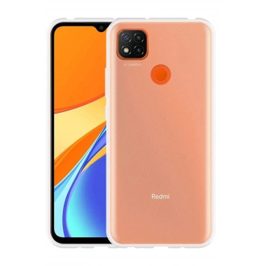 Mey İthalat®   Redmi 9C Kılıf Lüx Şeffaf Silikon