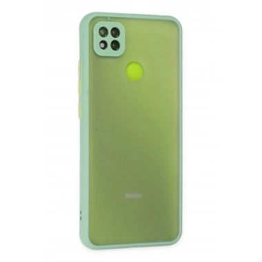 Mey İthalat®   Redmi 9C Kılıf Montreal Silikon Kapak - Turkuaz