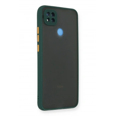 Mey İthalat®   Redmi 9C Kılıf Montreal Silikon Kapak - Yeşil