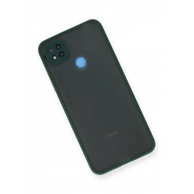 Mey İthalat®   Redmi 9C Kılıf Montreal Silikon Kapak - Yeşil