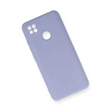 Mey İthalat®   Redmi 9C Kılıf Nano içi Kadife Silikon - Lila