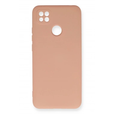 Mey İthalat®   Redmi 9C Kılıf Nano içi Kadife Silikon - Pudra