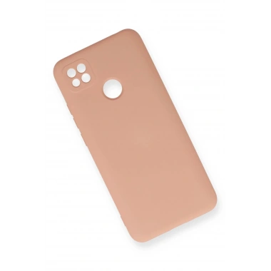 Mey İthalat®   Redmi 9C Kılıf Nano içi Kadife Silikon - Pudra