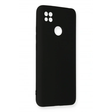 Mey İthalat®   Redmi 9C Kılıf Nano içi Kadife Silikon - Siyah