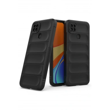 Mey İthalat®   Redmi 9C Kılıf Optimum Silikon - Siyah