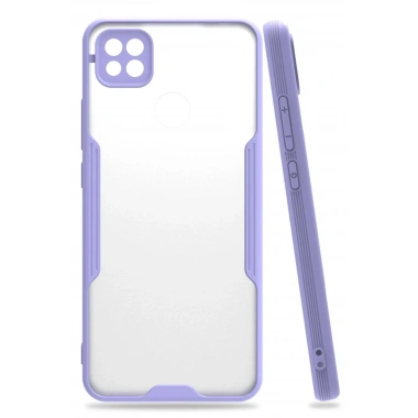 Mey İthalat®   Redmi 9C Kılıf Platin Silikon - Lila