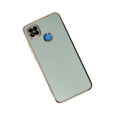 Mey İthalat®   Redmi 9C Kılıf Volet Silikon - Açık Yeşil
