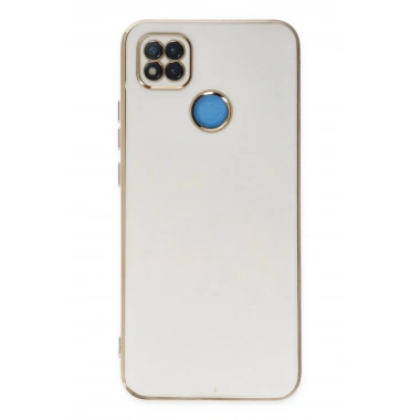 Mey İthalat®   Redmi 9C Kılıf Volet Silikon - Beyaz