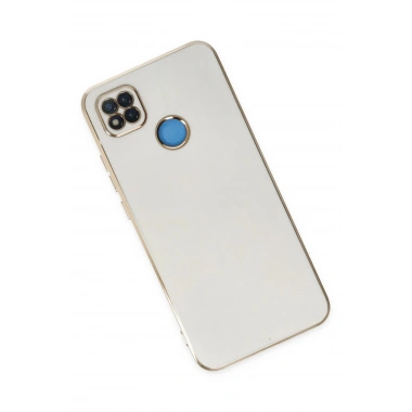 Mey İthalat®   Redmi 9C Kılıf Volet Silikon - Beyaz