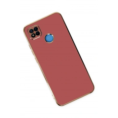 Mey İthalat®   Redmi 9C Kılıf Volet Silikon - Kırmızı